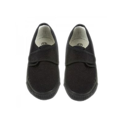 Black Velcro Pumps