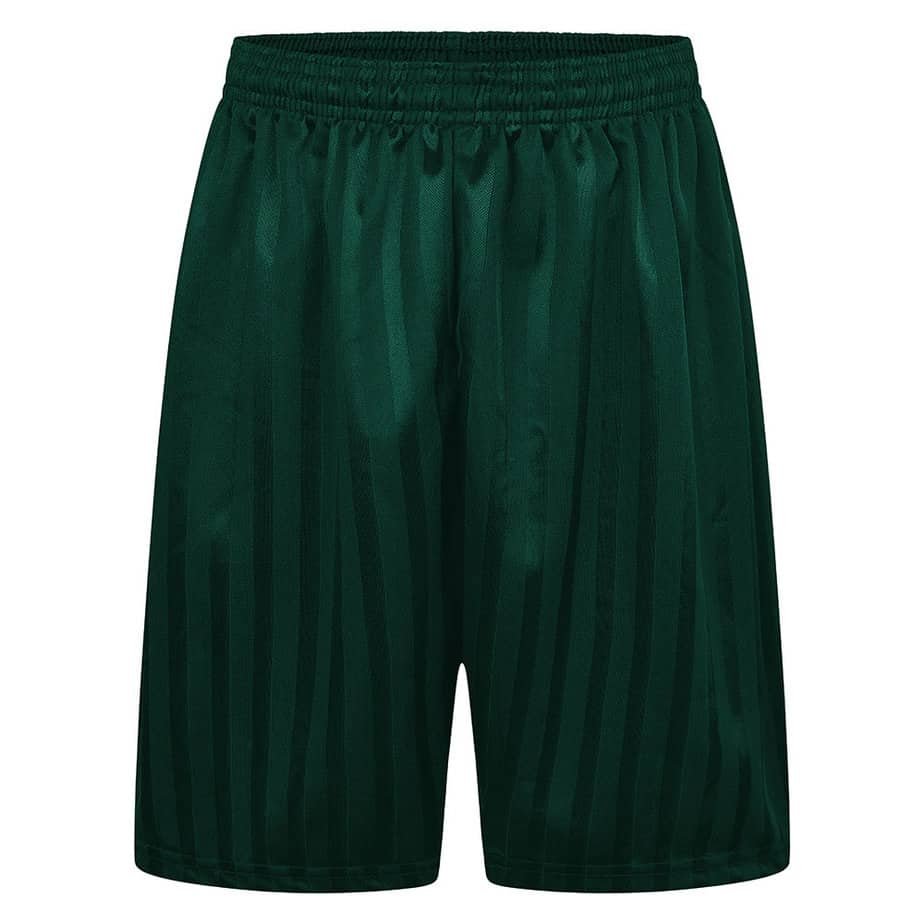 Shadow Stripe Shorts - Bottle Green